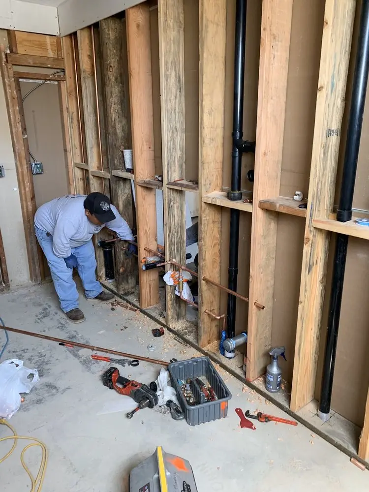Commercial rough-in plumbing for Gas Line Repair in Beeville